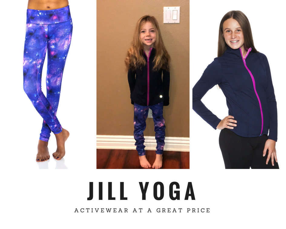 GIRLS YOGA PANT – Jill Yoga